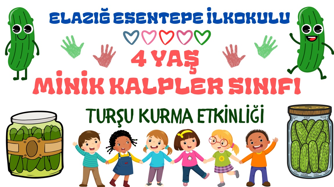 4 Yaş Minik Kalpler Sınıfının Turşu Kurma Etkinliği